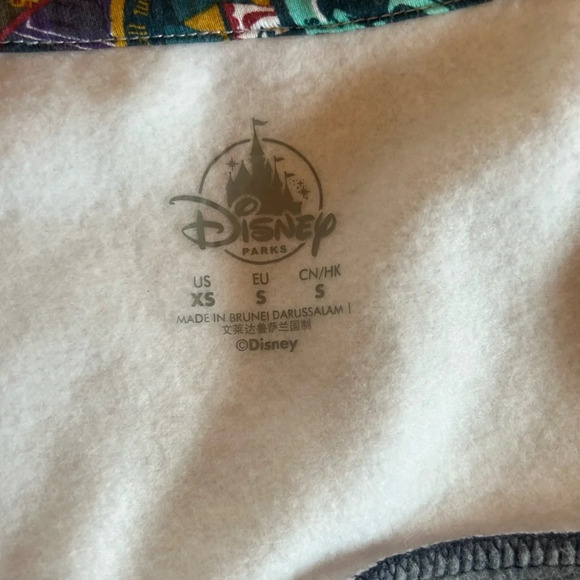 Mickey Mouse Disney Park Compass Full Zip Hoodie Adult Sz XS Embroidered - Picture 3 of 9